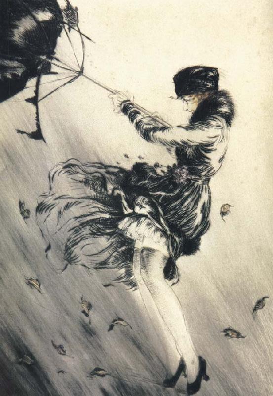 Louis Lcart Hurricane oil painting image